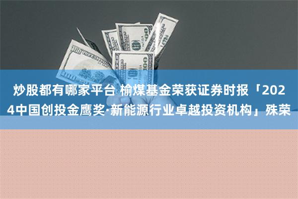 炒股都有哪家平台 榆煤基金荣获证券时报「2024中国创投金鹰奖·新能源行业卓越投资机构」殊荣