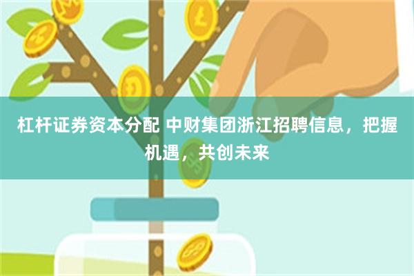 杠杆证券资本分配 中财集团浙江招聘信息，把握机遇，共创未来