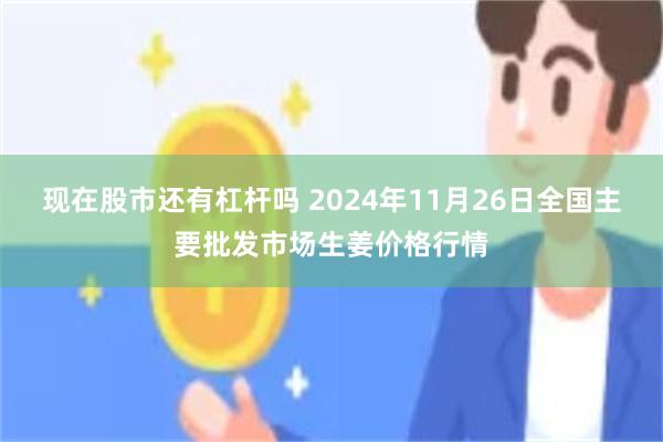 现在股市还有杠杆吗 2024年11月26日全国主要批发市场生姜价格行情